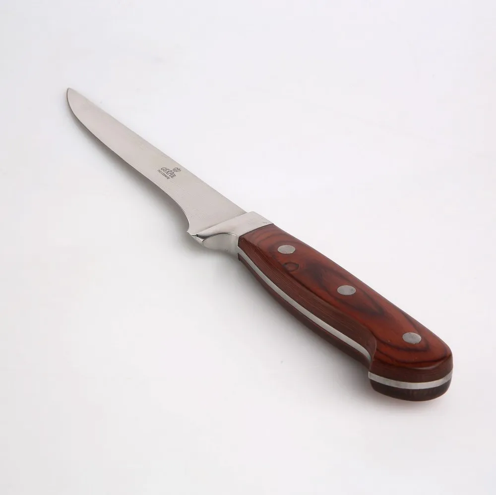 Nóż kuty do krojenia i trybowania mięsa masarski Gerpol NKB5 15 cm