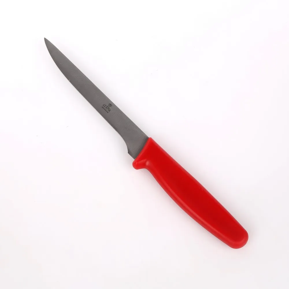 Nóż masarski Gerpol Neon czerwony 13 cm
