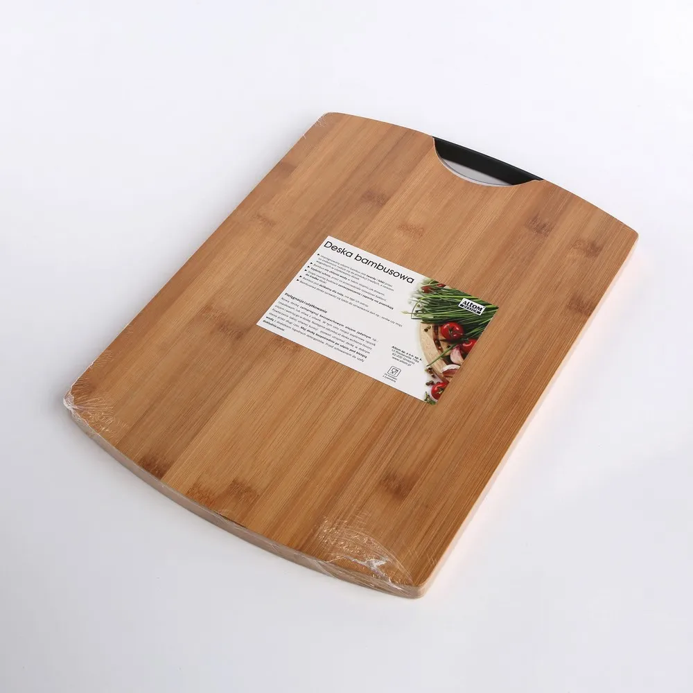 Deska do krojenia Altom Design bambusowa z uchwytem 40 cm x 29 cm