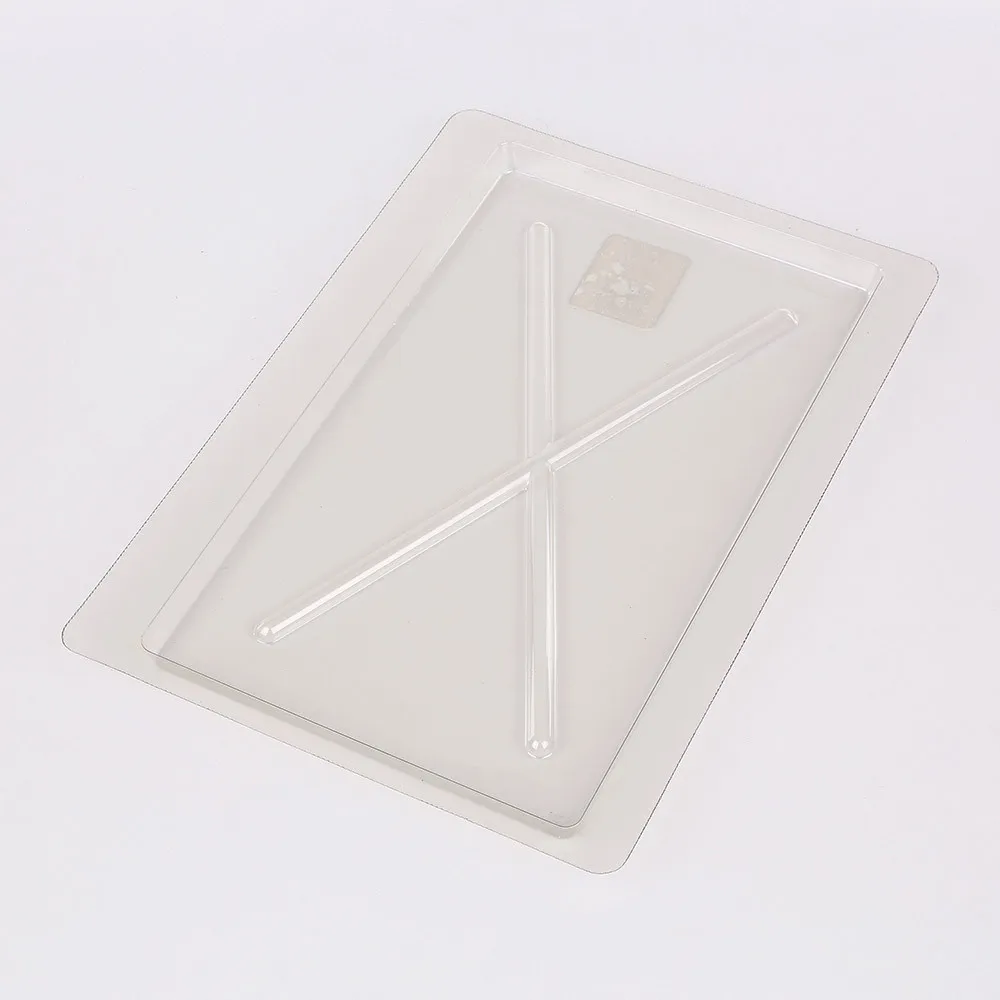Tacka / ociekacz do suszarki do naczyń elastyczny Metpol prostokątny przeźroczysty 40 cm