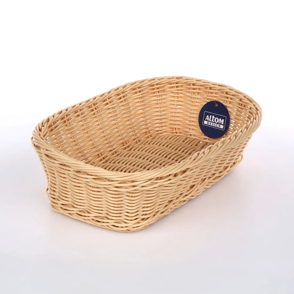 Koszyk na chleb i pieczywo prostokątny Altom Design jasny