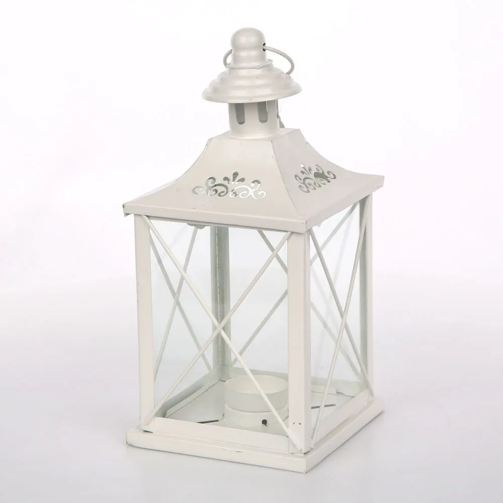Latarenka / latarnia/ lampion ozdobny wiszący Altom Design metalowy 25,5 cm