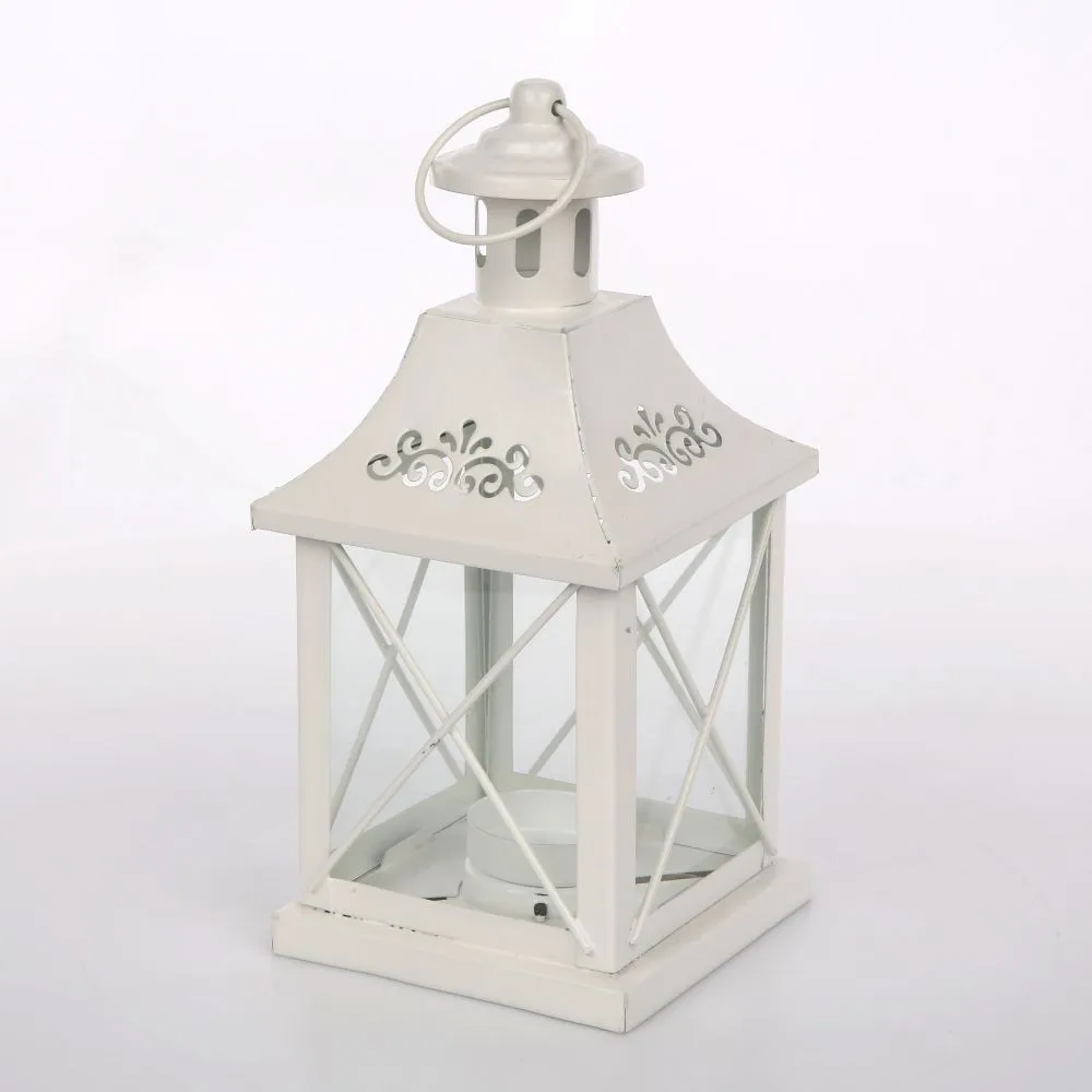 Latarenka / latarnia/ lampion ozdobny wiszący Altom Design metalowy 20 cm