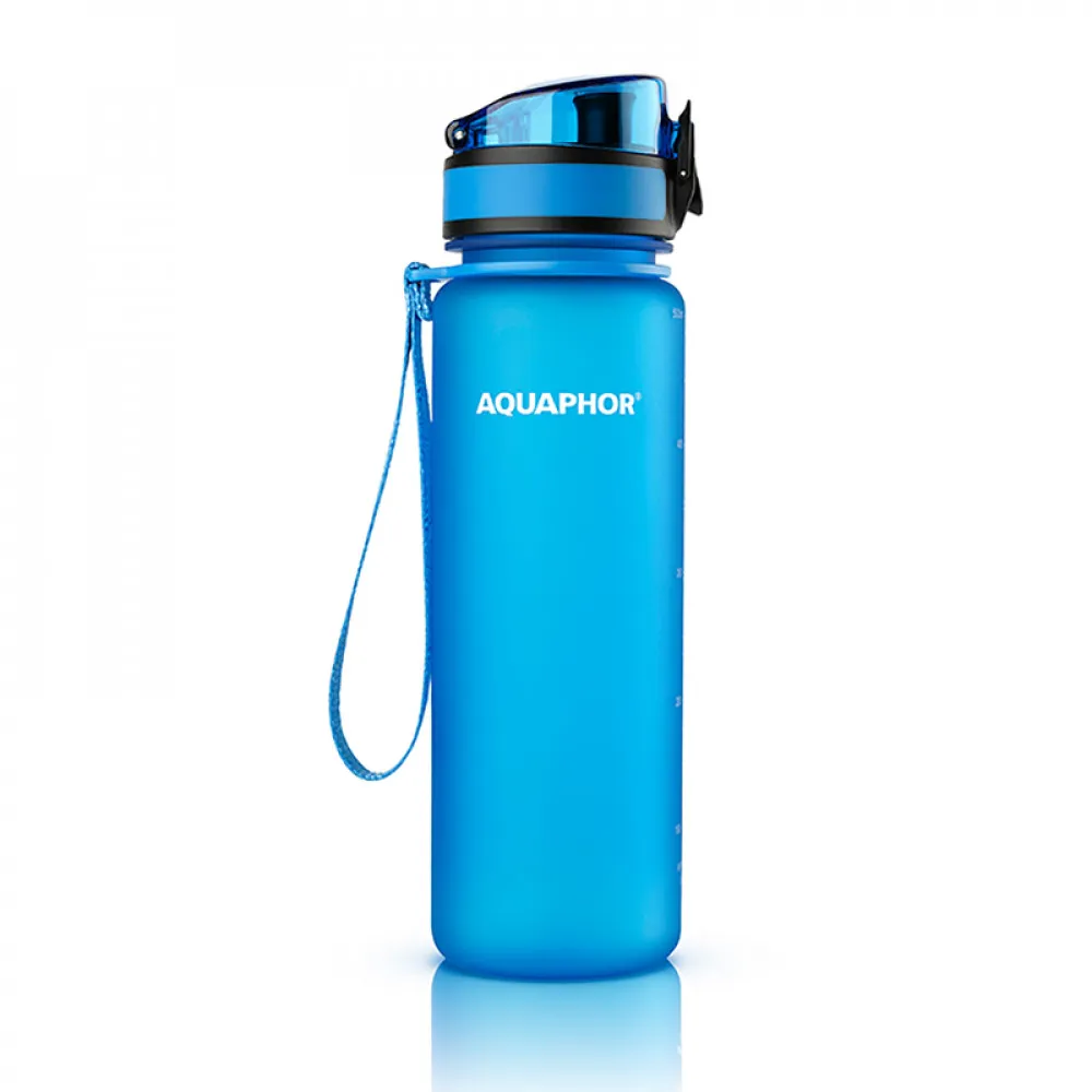 Bidon / butelka filtrująca wodę Aquaphor 500 ml niebieska