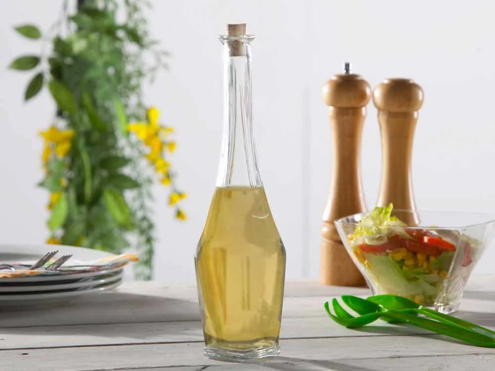 Butelka / karafka szklana na oliwę Altom Design Stephanie 700 ml z korkiem