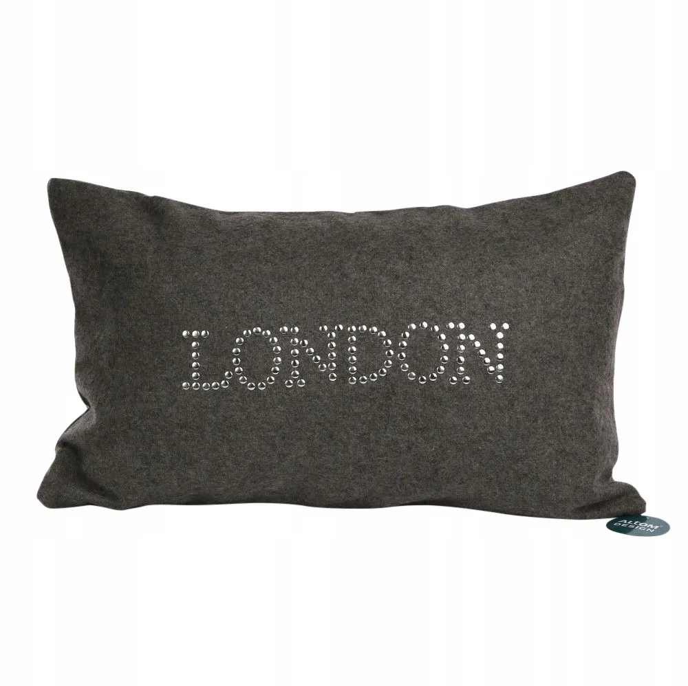 Poszewka na poduszkę bawełniana dekoracyjna Altom Design Miasta dekoracja London 30 x 50 cm 