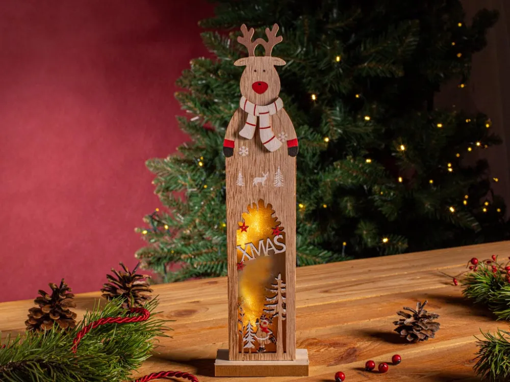 Ozdoba świąteczna Boże Narodzenie Altom Design Renifer 35,5 cm