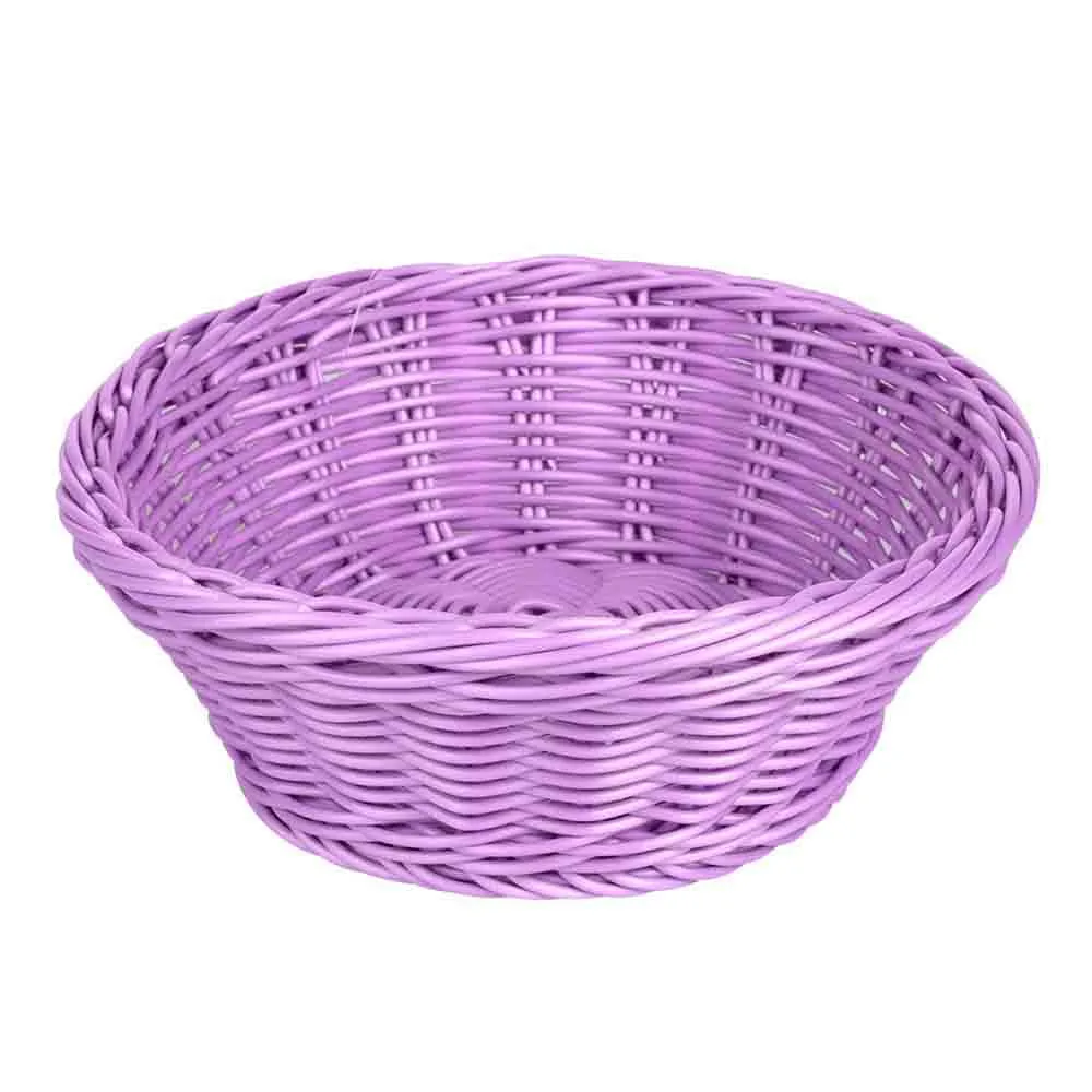 Koszyk na chleb i pieczywo okrągły Altom Design fioletowy