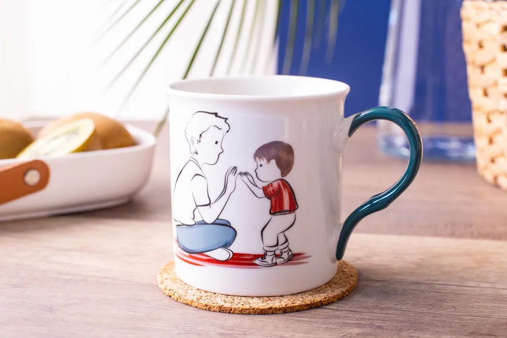 Kubek do kawy i herbaty porcelanowy Altom Design Dzień Ojca B 250 ml