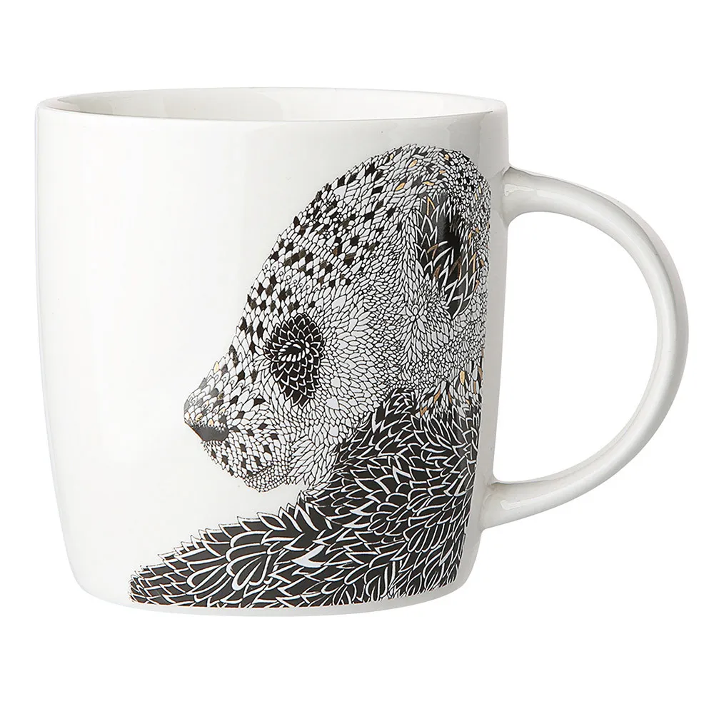 Kubek do kawy i herbaty porcelanowy Altom Design Animal / Zwierzęta Panda 300 ml