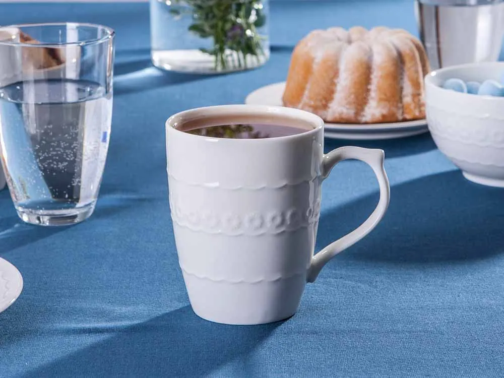 Kubek do kawy i herbaty porcelanowy Altom Design Laura 320 ml 