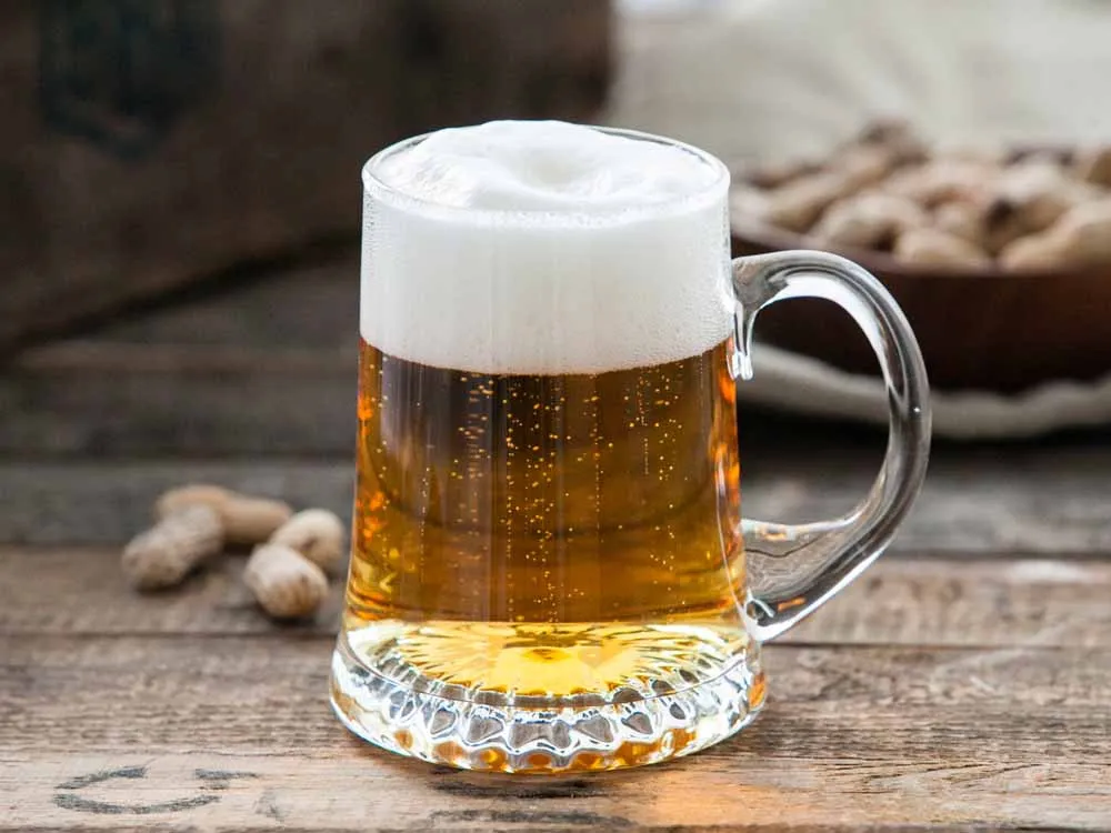 Kufel do piwa szklany Edwanex gwiazdka 500 ml