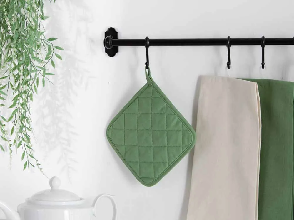 Łapka kuchenna 100% bawełna Altom Design kolekcja Monokolor zielona