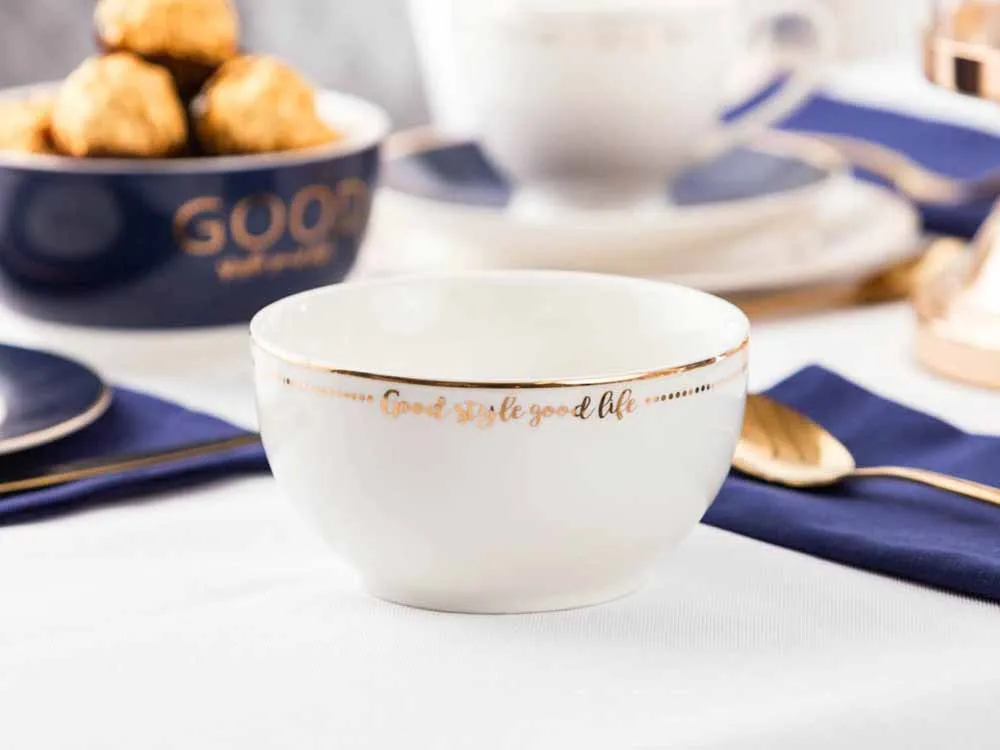 Miska / salaterka porcelanowa Altom Design Good Life biała 13 cm 