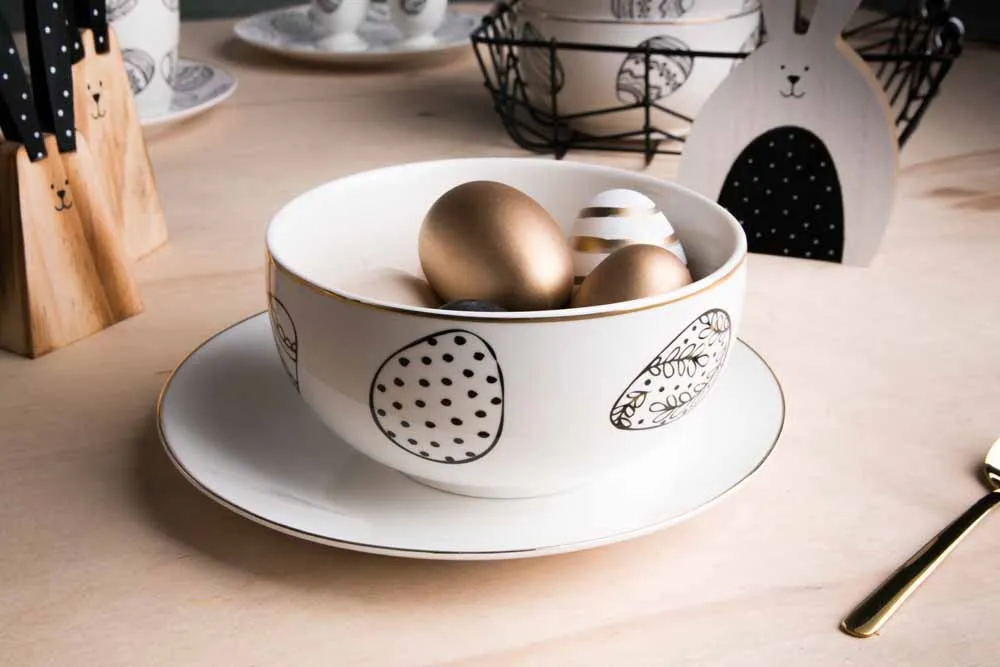 Miska / salaterka porcelanowa święta Wielkanoc Altom Design Modern 15 cm