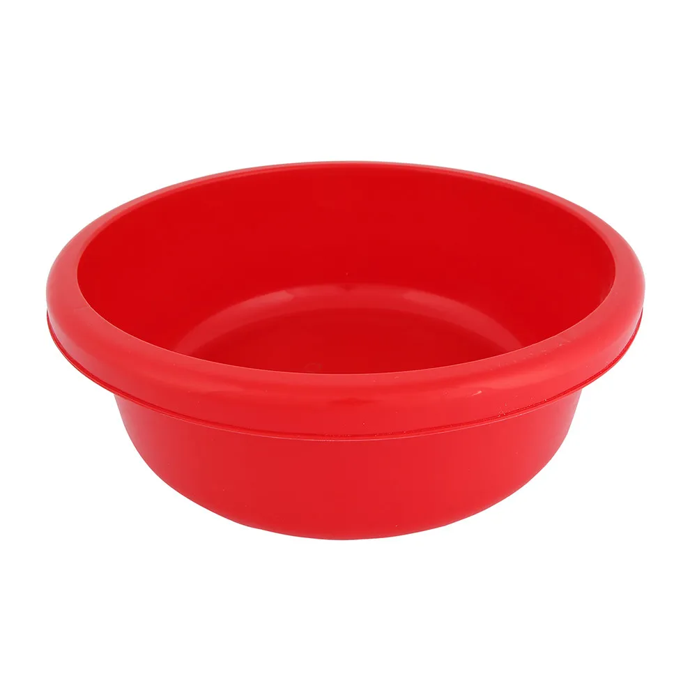 Miska na pranie / łazienkowa plastikowa okrągła Bentom Classic 9 l / 36 cm czerwona