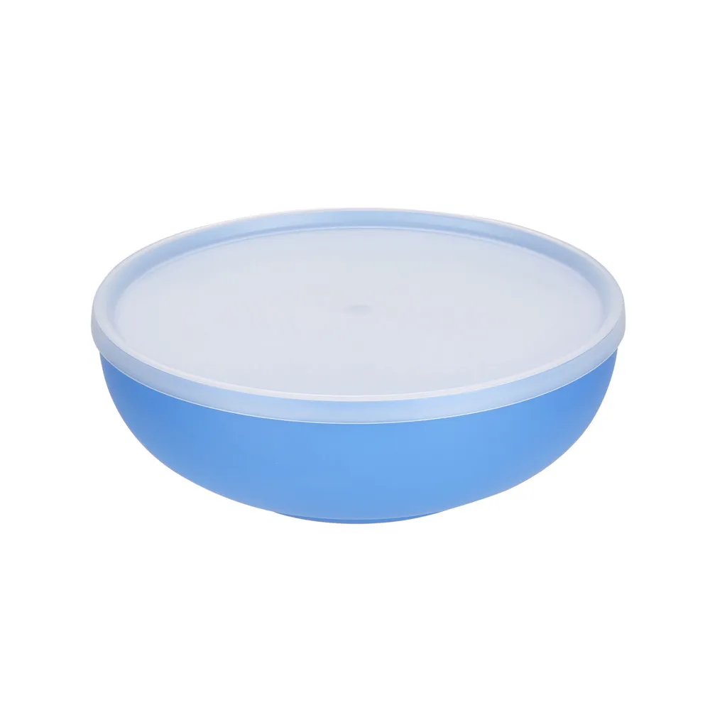 Miska plastikowa z pokrywą do przechowywania Sagad 1,85 l niebieska