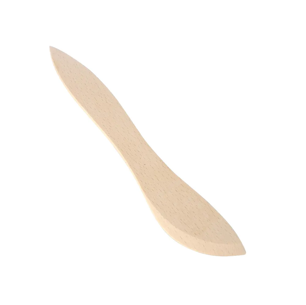 Nożyk do smarowania masła / smalcu drewniany mały