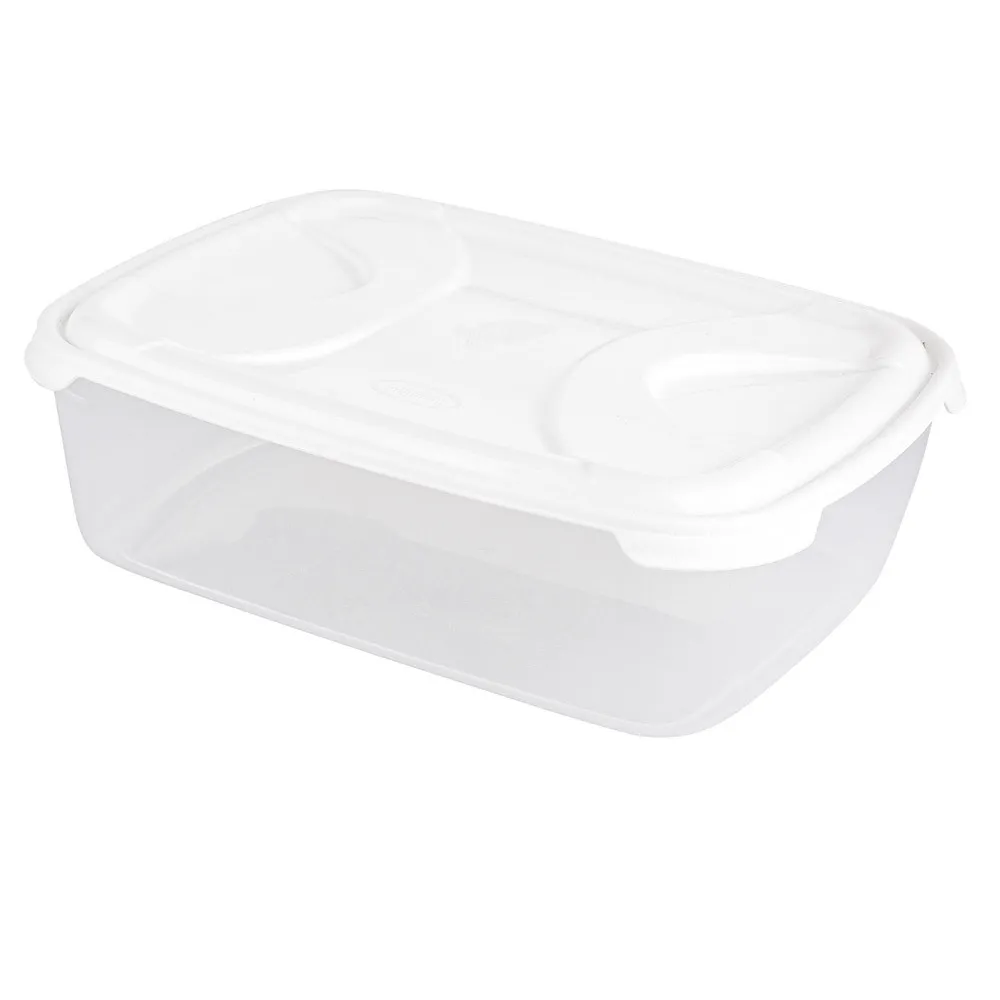 Pojemnik do przechowywania żywności prostokątny Nuvola Frigo 6,8 l biały