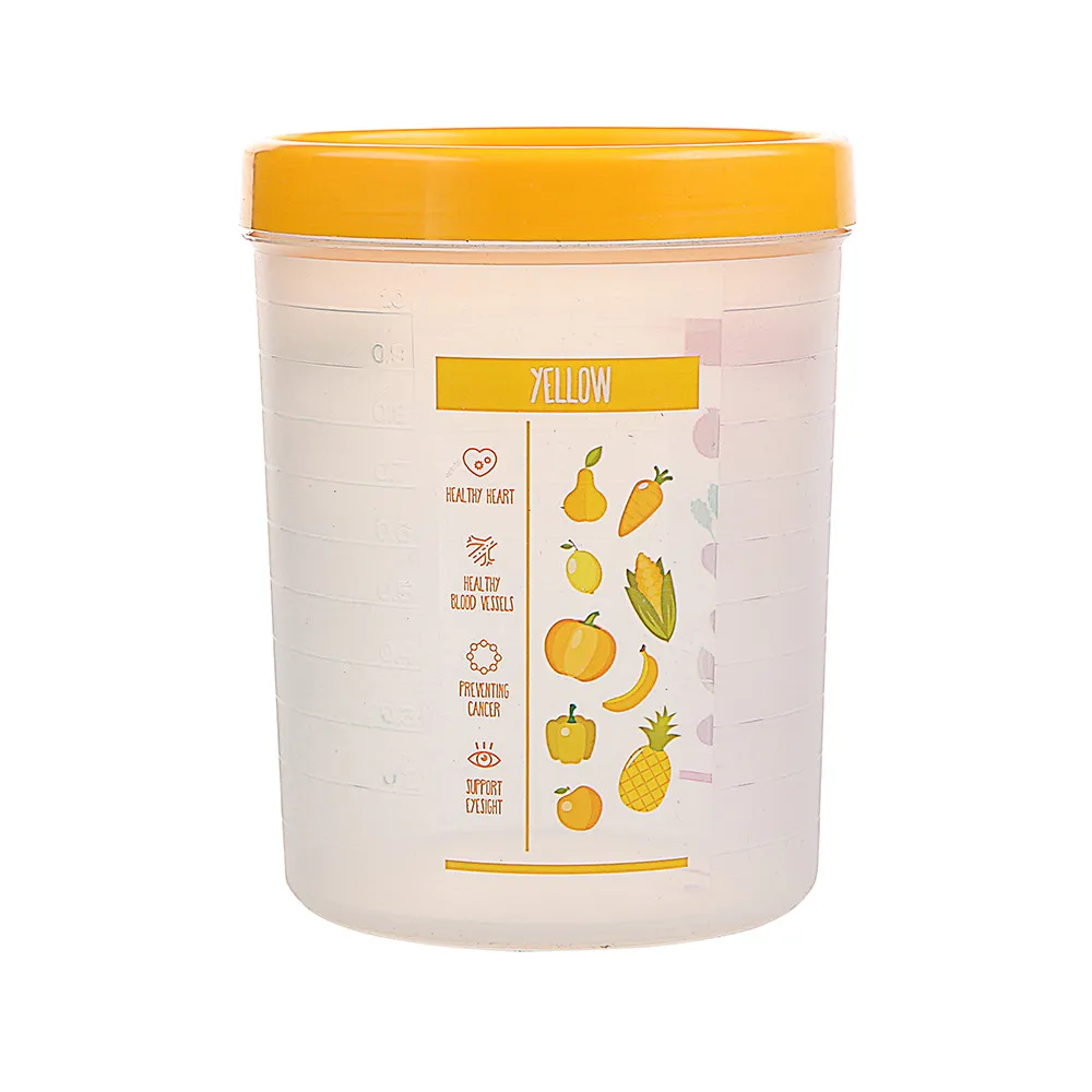 Pojemnik hermetyczny do przechowywania żywności Berossi Vitaline okrągły 1,2 l żółty