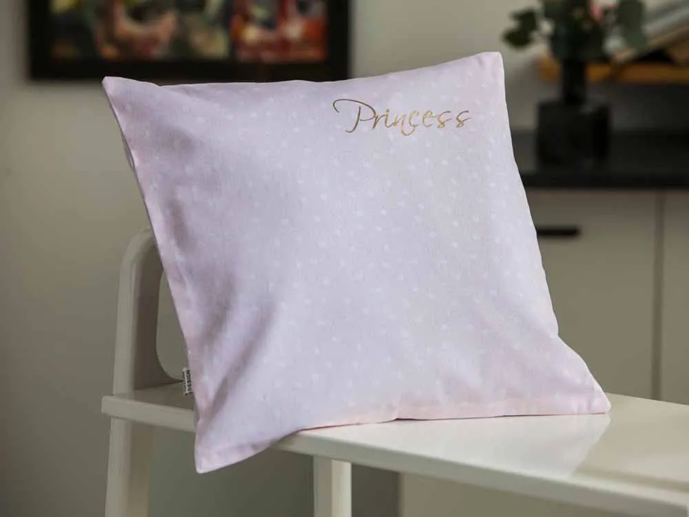 Poszewka na poduszkę Altom Design "Prince & Princess" 40 x 40 cm Różowa Princess