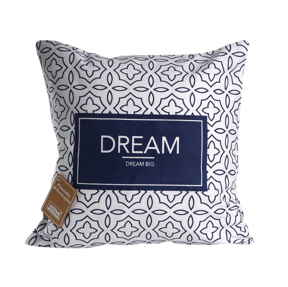 Poszewka na poduszkę dekoracyjna Altom Design Hampton Dream 40 x 40 cm