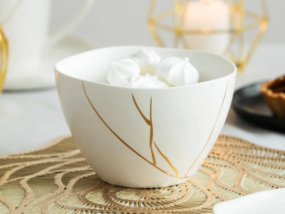 Miska salaterka porcelanowa Altom Design Magnific 18 cm biała