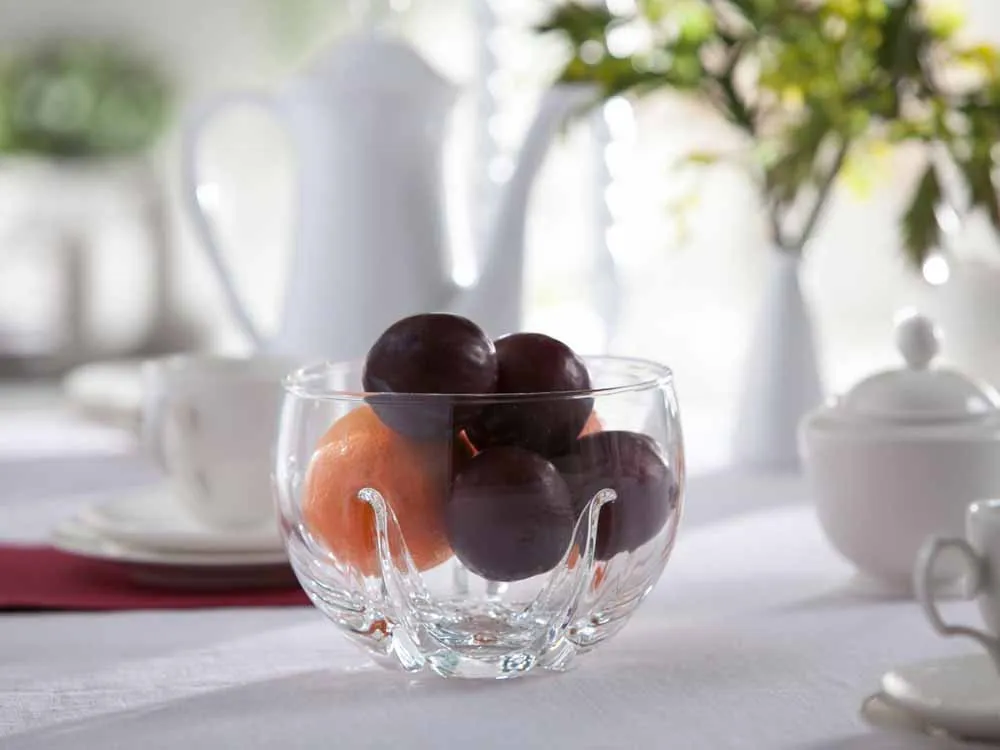 Salaterka / owocarka szklana Edwanex Mandarynka 17 cm