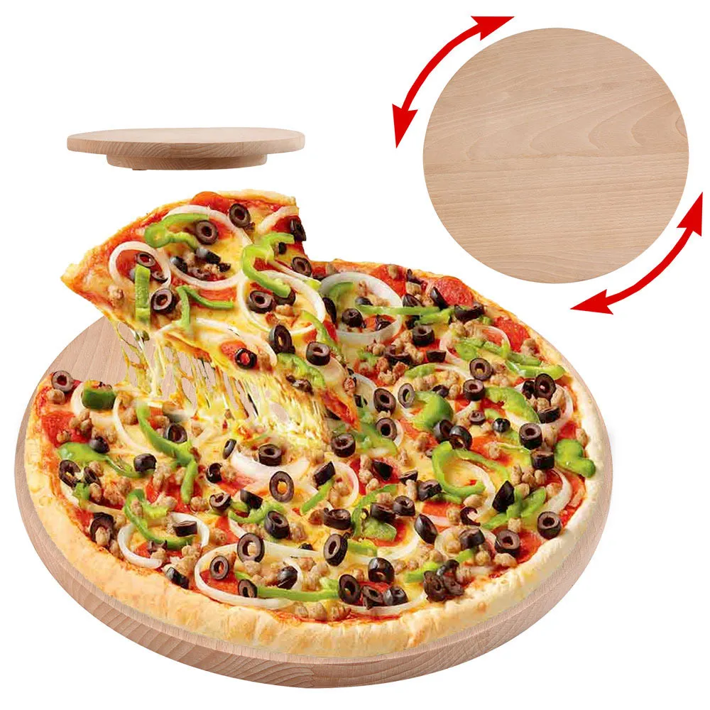 Talerz / deska do pizzy, serów, wędlin obrotowa Roan 30 cm