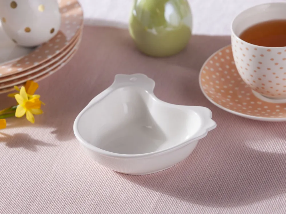 Talerz / miska / naczynie kurka porcelana święta Wielkanoc Altom Design 14 cm