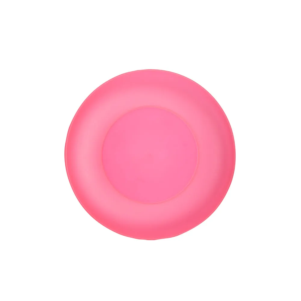 Talerz plastikowy Sagad Weekend 22 cm różowy