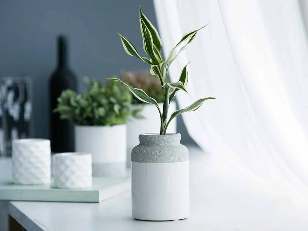 Wazon ozdobny na kwiaty porcelanowy Altom Design Granit 15 cm