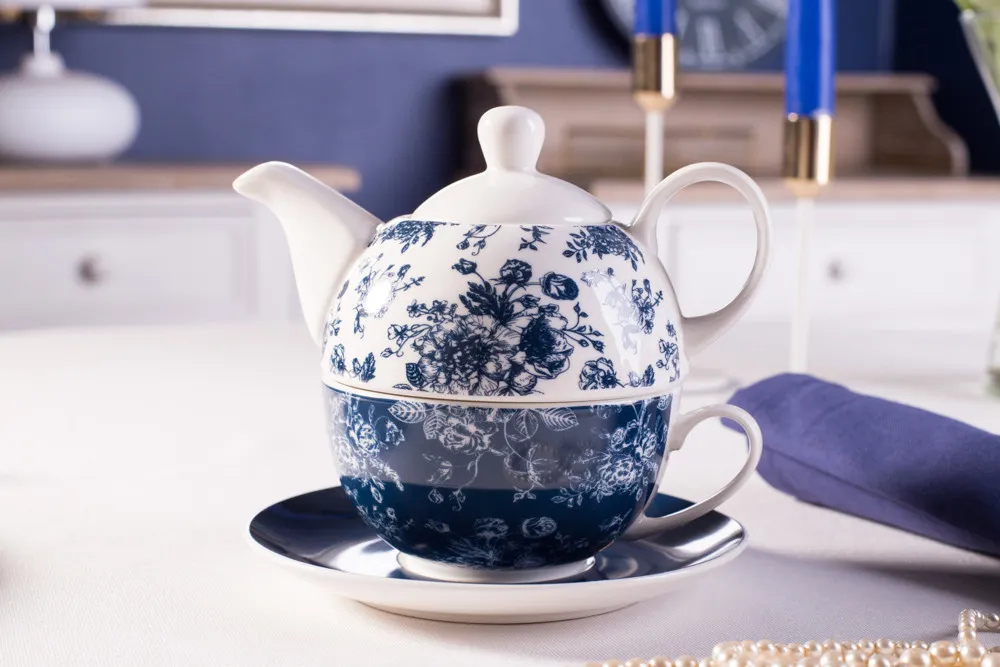 Zestaw do herbaty Tea For One porcelana Altom Design Elisabeth