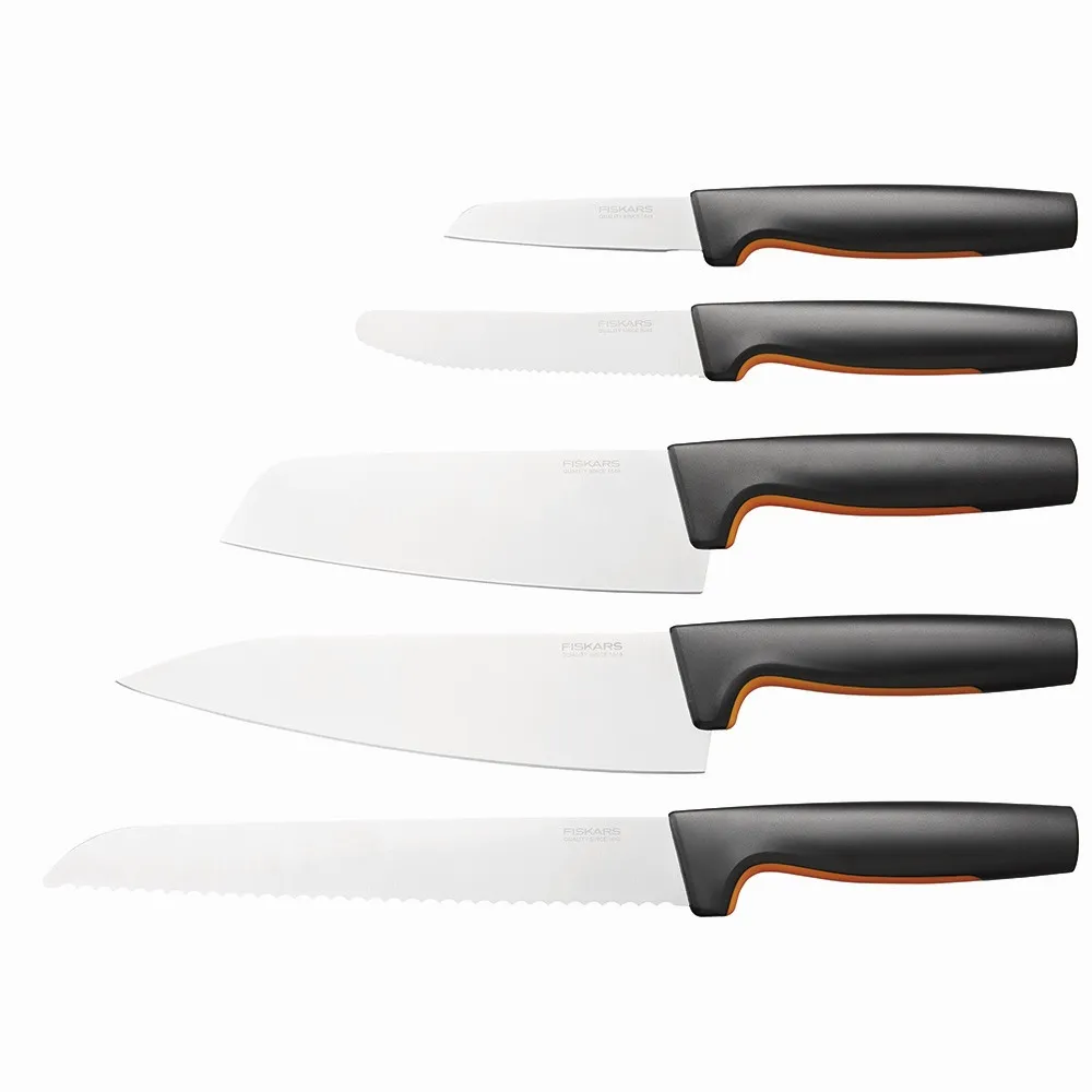 Zestaw noży kuchennych Fiskars Functional Form , komplet 5 noży (1057558)