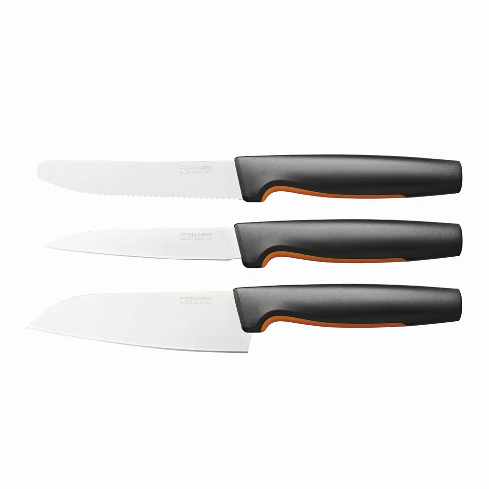 Zestaw noży kuchennych Fiskars Functional Form, komplet 3 noży (1057556)
