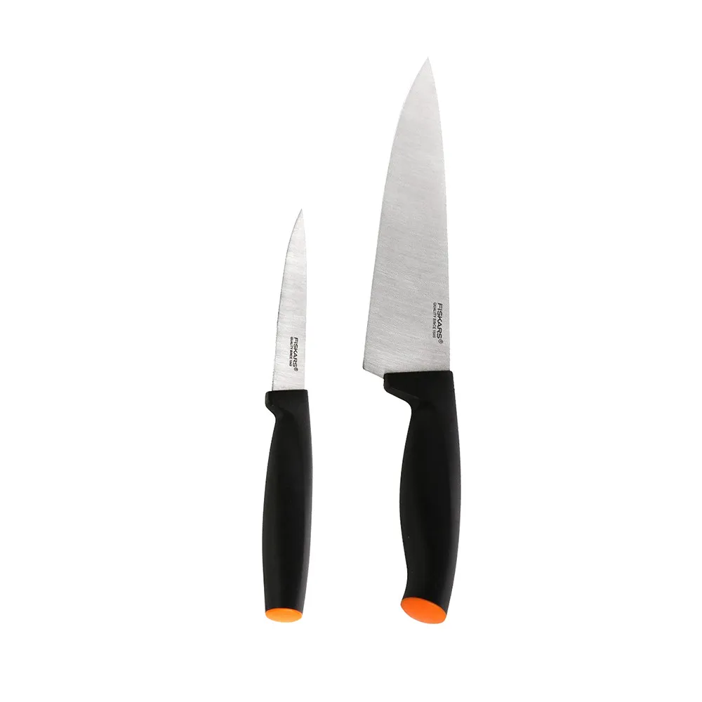 Zestaw noży szefa kuchni Fiskars Functional Form New, komplet 2 szt. (1014198)
