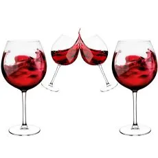 kieliszki do wina czerwonego altom design diamond xxl 720 ml 4 szt