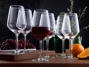 kieliszki do wina czerwonego altom design rubin 530 ml komplet 6 sztuk