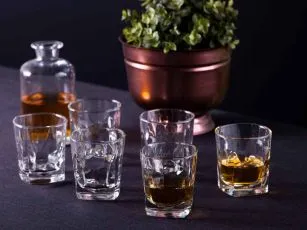 szklanki do whisky hrastnik stephanie optic komplet 6 szt