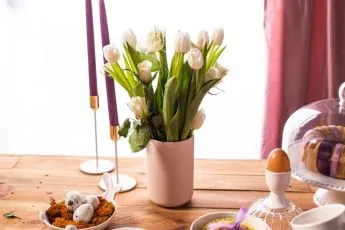wazon na kwiaty ceramiczny ozdobny altom design cegalsty 15 cm