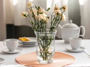 wazon swiecznik szklany altom design lotos 19 cm