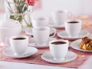 zestaw do kawy espresso dla 6 osób
